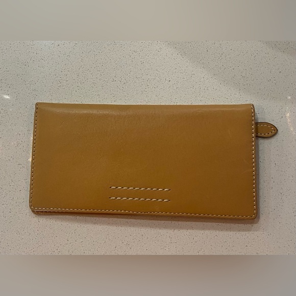 Frye Handbags - Frye Tan Leather Wallet